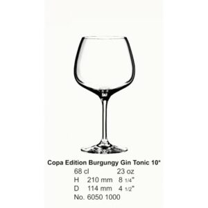 Copa Edition Burgundy Gin Tonic 23 oz