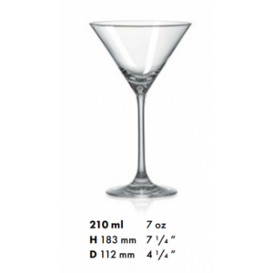 Copa Edition Martini 7 oz