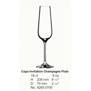 Copa Invitation Champagne Flute 6 oz
